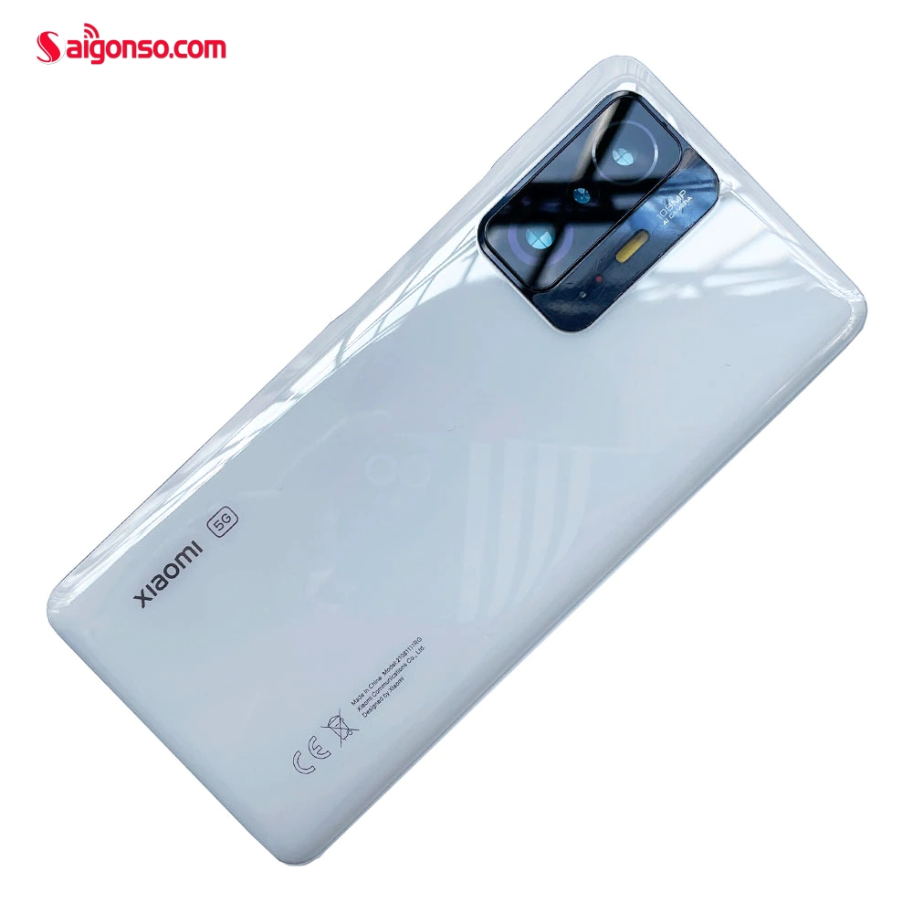 nắp lưng Xiaomi 11T pro trắng